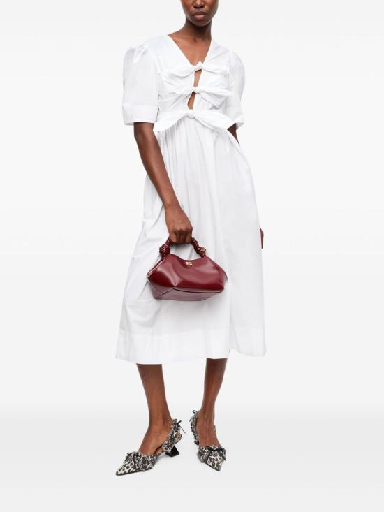 25SS 가니 롱 원피스 W0306 151 White - GANNI