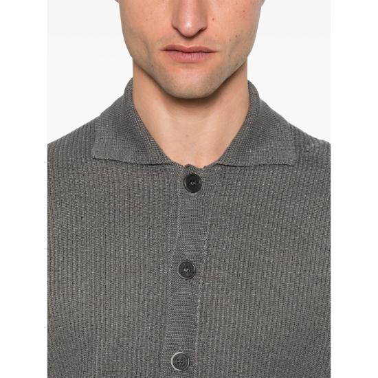 25SS 아토모 팩토리 반팔 셔츠 PE25AFU48 63 GREY - ATOMO FACTORY