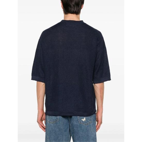 25SS 아토모 팩토리 반팔 티셔츠 PE25AFU47 14 BLUE - ATOMO FACTORY