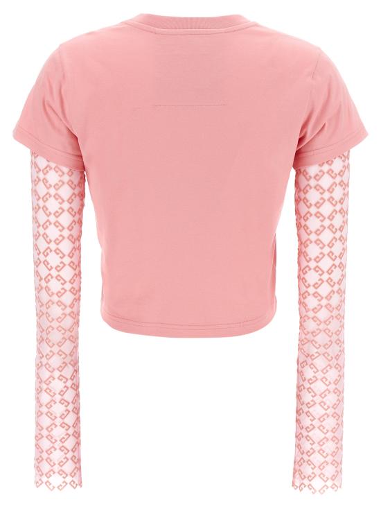 25SS 지방시 긴팔 티셔츠 BW70F920GU639 Pink - GIVENCHY