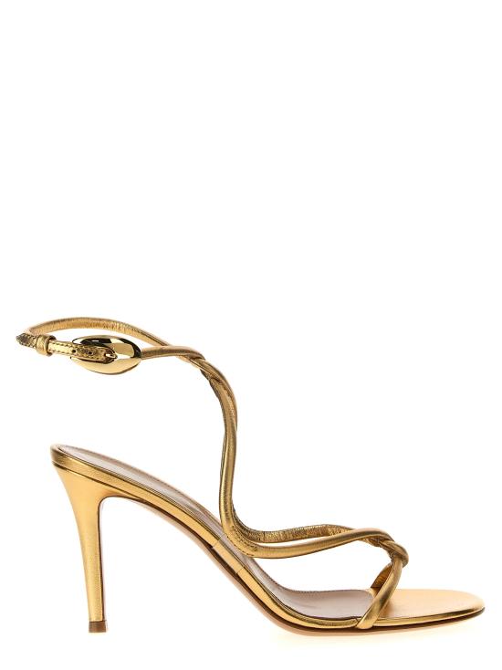 24FW 지안비토로시 샌들 G3257585RICNIGMETRMEKONGTRASP Gold