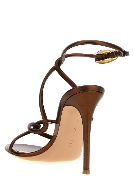 25FW 지안비토로시 힐/펌프스 G3253315RICNIGCTRPCHOCOLATETRASP Brown - GIANVITO ROSSI