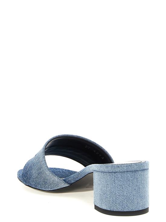 25FW 지방시 뮬/슬리퍼 BE306VE2CC420 Blue - GIVENCHY