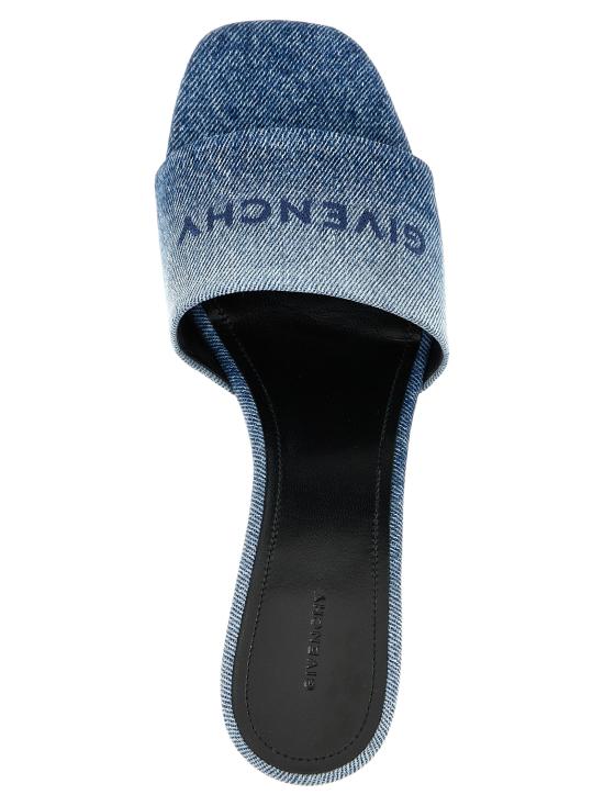 25FW 지방시 뮬/슬리퍼 BE306VE2CC420 Blue - GIVENCHY