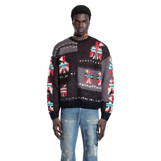  캐피탈 긴팔 티셔츠 K2412KN151CHARCOAL Brown