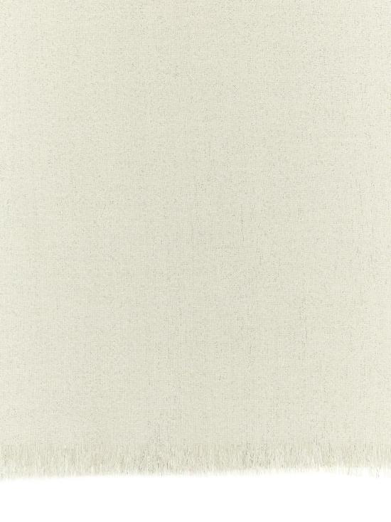 25SS 브루넬로 쿠치넬리 메탈릭 프린지 머플러/스카프 MSCDAR097C159 SILVER - BRUNELLO CUCINELLI