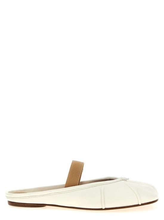  마르지엘라 플랫 슈즈 S39WZ0103P6853HA333 WHITE