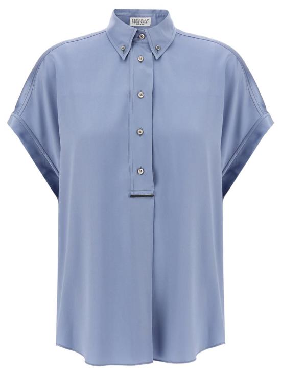 25SS 브루넬로 쿠치넬리 블라우스 M0C59RA915C2873 GRAY