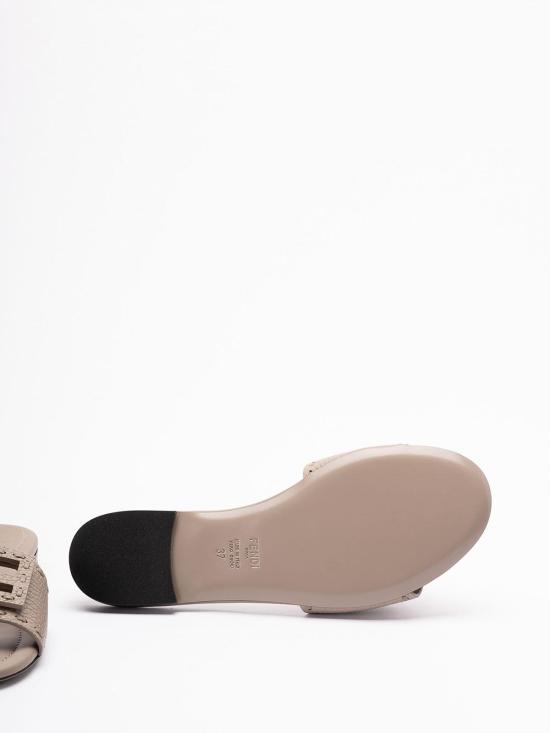  펜디 뮬/슬리퍼 8R8136AQY2F1MXM Taupe - FENDI