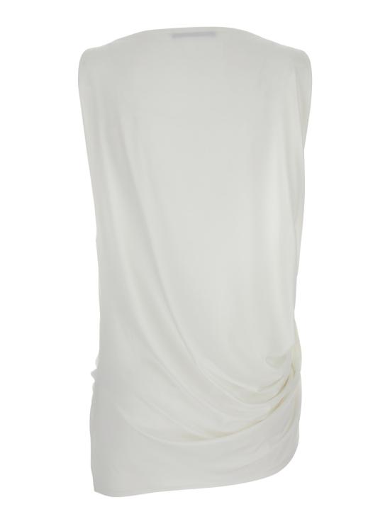 25SS 자크뮈스 민소매 티셔츠 251TO1222381100 White - JACQUEMUS