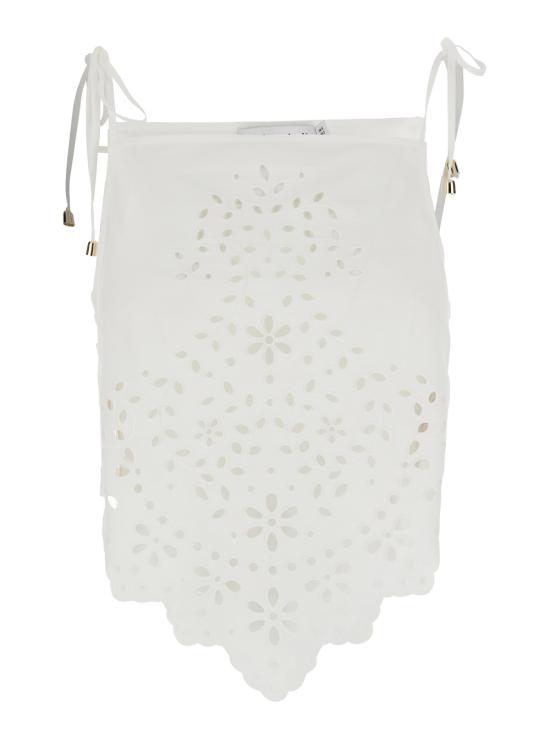 25SS 셀프 포트레이트 민소매 티셔츠 SS25138TWWHITE White