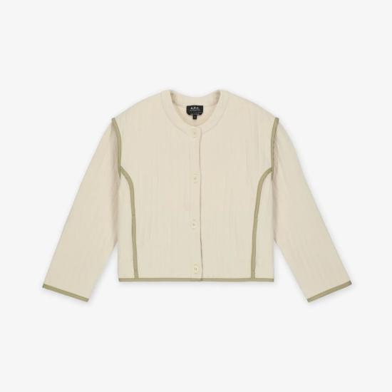 25SS 아페쎄 자켓 COHGWF32010AAD ECRU DOM