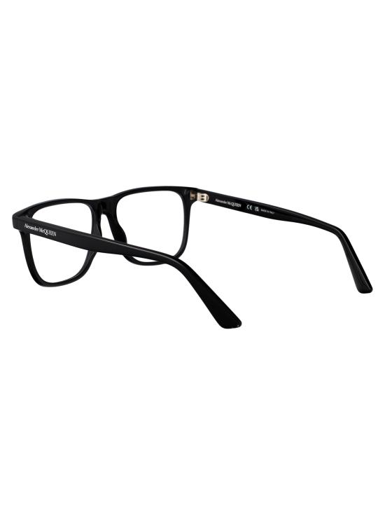 25FW 알렉산더 맥퀸 안경 AM0463O 001 black - ALEXANDER MCQUEEN