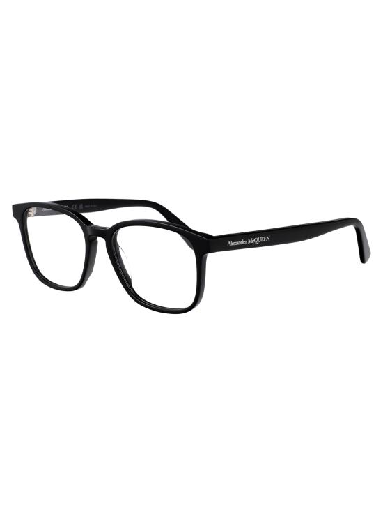 25FW 알렉산더 맥퀸 안경 AM0462O 001 black - ALEXANDER MCQUEEN