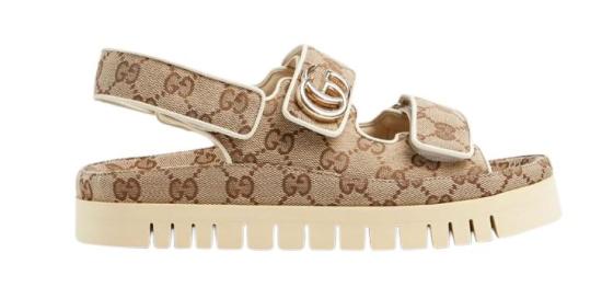 25SS 구찌 샌들 816630 FAD9F9753 Beige ebony new ivory