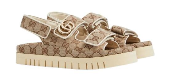 25SS 구찌 샌들 816630 FAD9F9753 Beige ebony new ivory - GUCCI