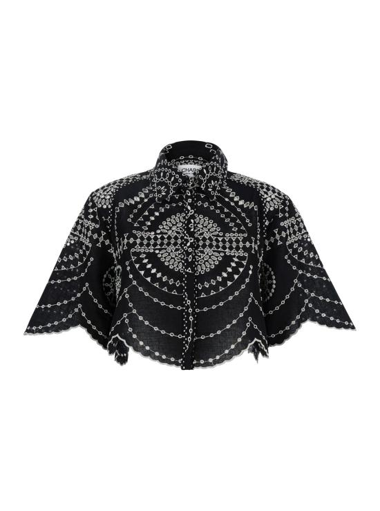 25SS 차로루이즈 셔츠 254200BLACKNELUM Black