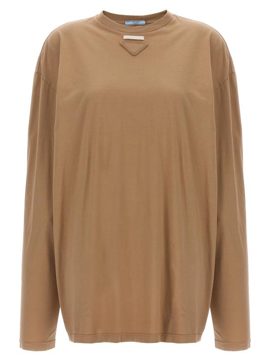  프라다 긴팔 티셔츠 34644S23112ZBF0594 Beige