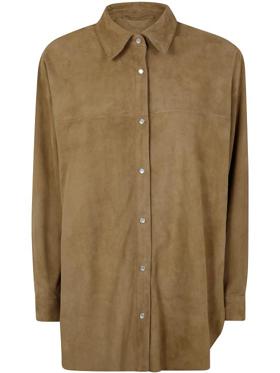  살바토레 산토로 가죽 자켓 48074 D BEIGE