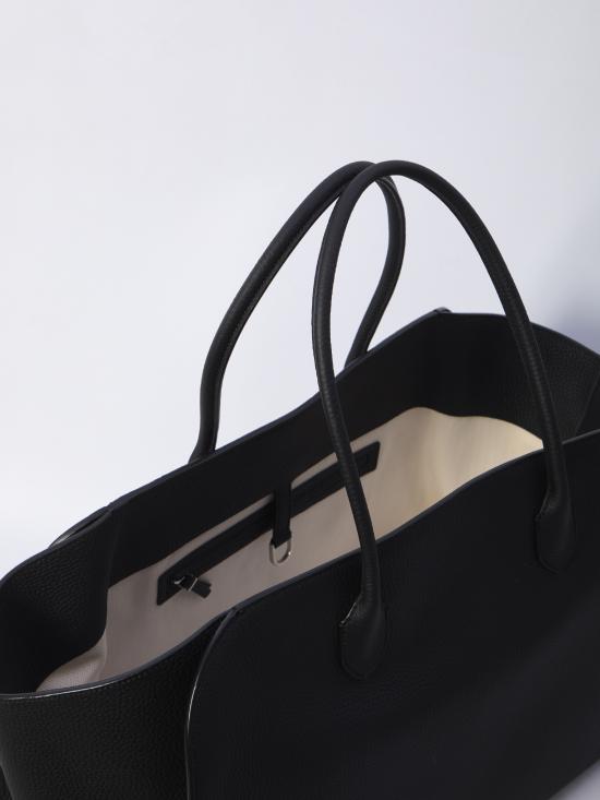 25SS 더로우 토트백 W1773 BLACK - THE ROW