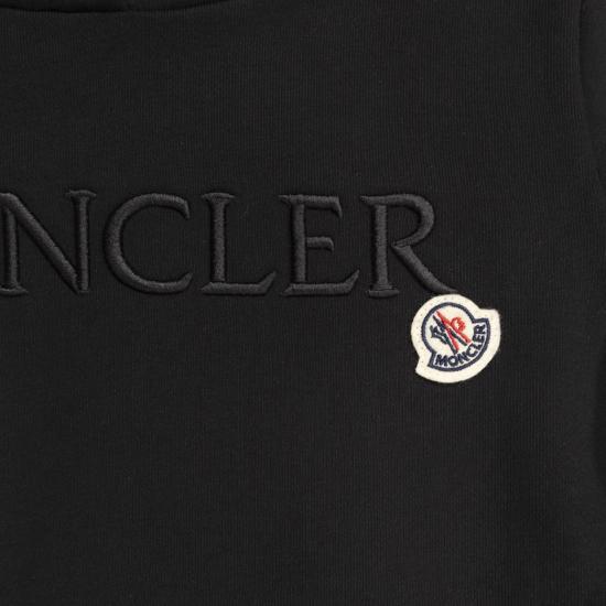 25SS [키즈] 몽클레어 폴로 셔츠 K19548G0001089AKM BLACK - MONCLER