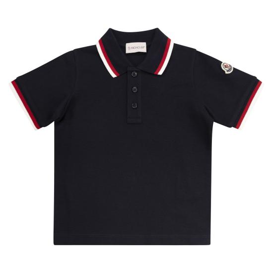 25SS [키즈] 몽클레어 티셔츠 K19548A0000289ALK NAVY