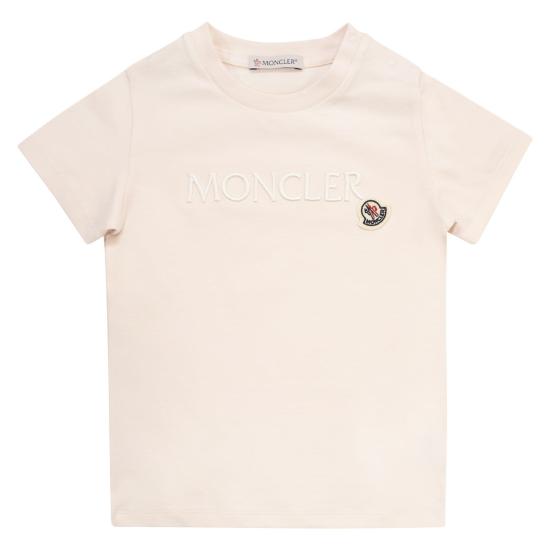 25SS 몽클레어 반팔 티셔츠 K19518C0000689AUM PINK