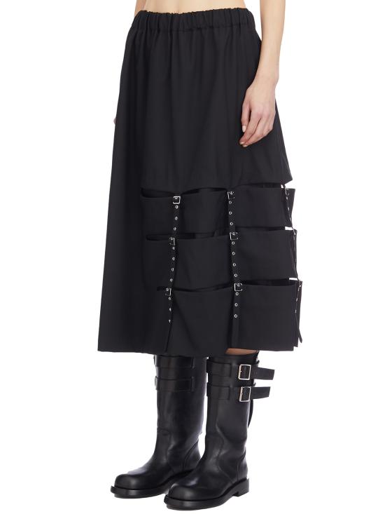 25SS 꼼데가르송 숏 스커트 L3OS007S25BLACK Black - COMME DES GARCONS