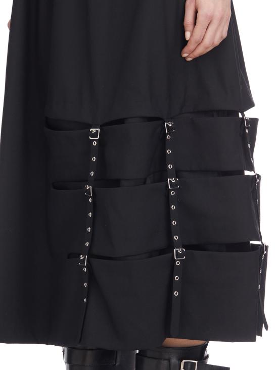 25SS 꼼데가르송 숏 스커트 L3OS007S25BLACK Black - COMME DES GARCONS