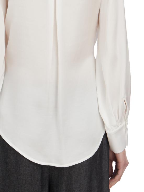 25SS 컬렉션 프리비 블라우스 LRA7032XSATIN1501 White - COLLECTION PRIVEE