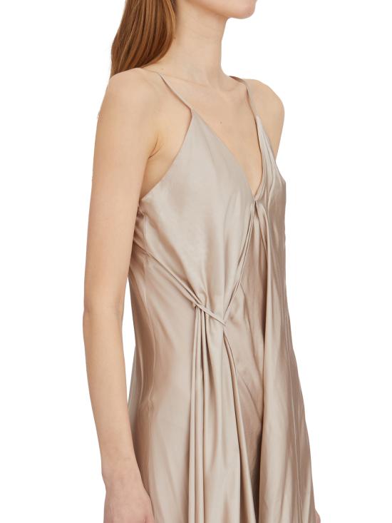 25SS 컬렉션 프리비 롱 원피스 LRA3036SATIN1507 Beige - COLLECTION PRIVEE