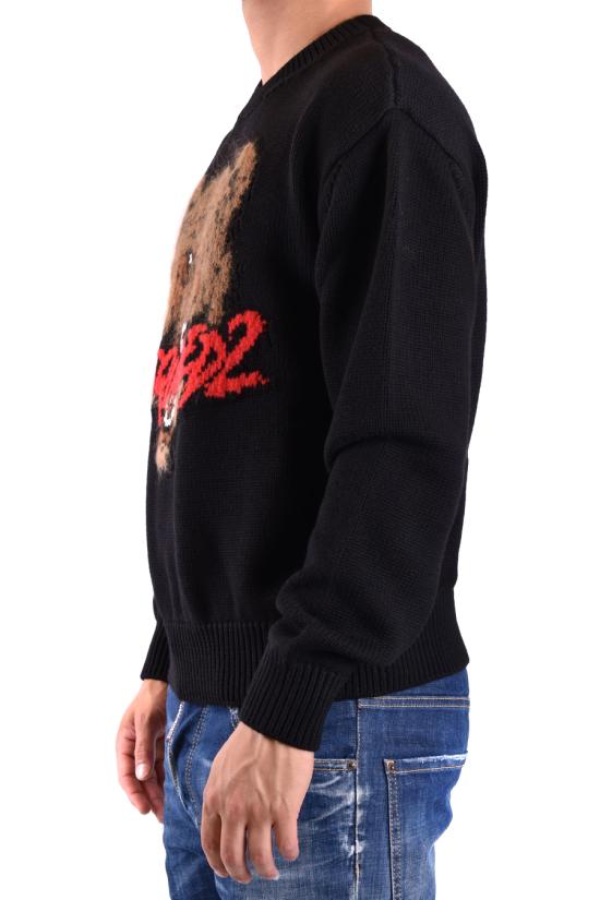 디스퀘어드2 스웨터 S74HA1495 D13053961 Black - DSQUARED2