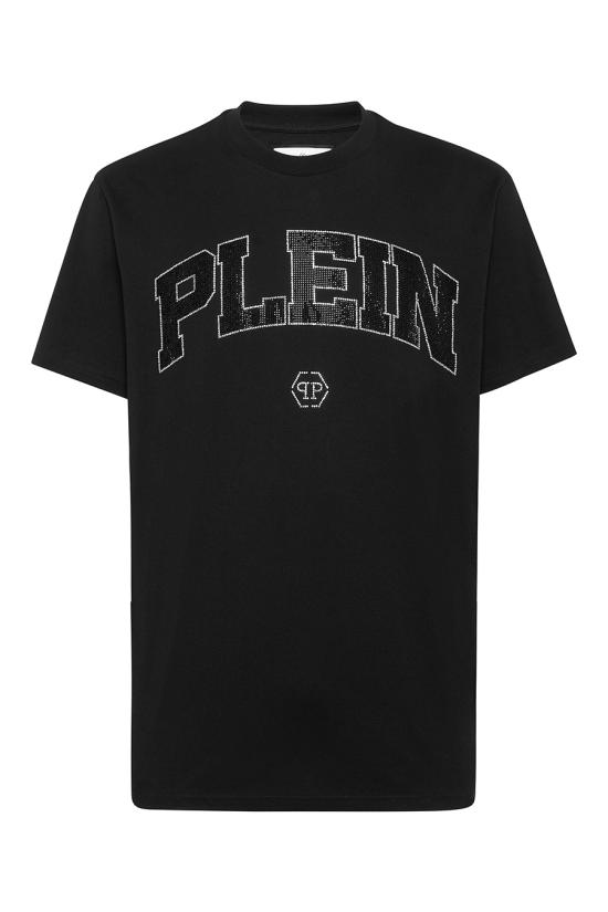  필립 플레인 반팔 티셔츠 FADC MTK7349 PJY002N02 Black