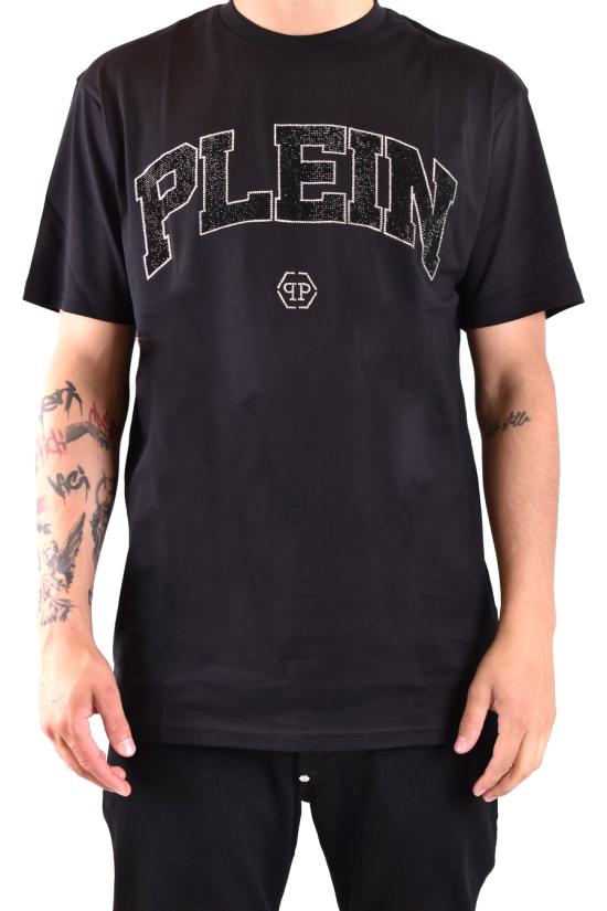  필립 플레인 반팔 티셔츠 FADC MTK7349 PJY002N02 Black - PHILIPP PLEIN