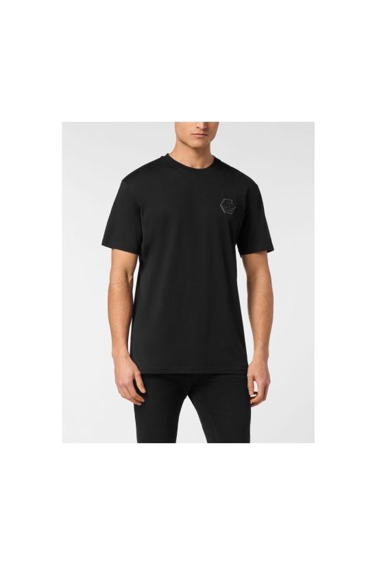  필립 플레인 반팔 티셔츠 PAEC MTK8109 PJY002N0202 Black - PHILIPP PLEIN