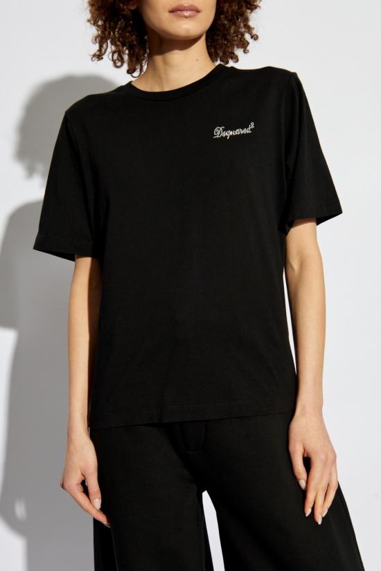  디스퀘어드2 반팔 티셔츠 S75GD0452 D20020900 Black - DSQUARED2