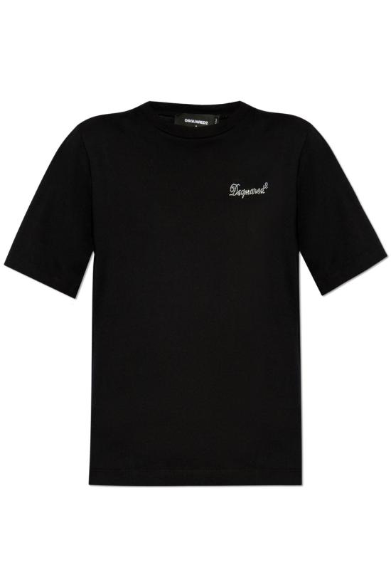  디스퀘어드2 반팔 티셔츠 S75GD0452 D20020900 Black