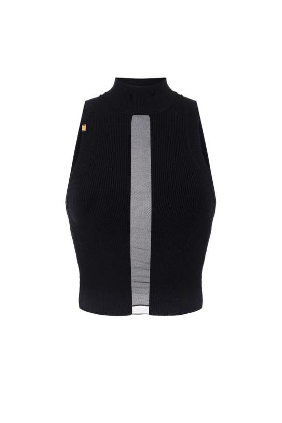 25SS 엘리자베타프랜치 민소매 티셔츠 TK28S51E2110 Black