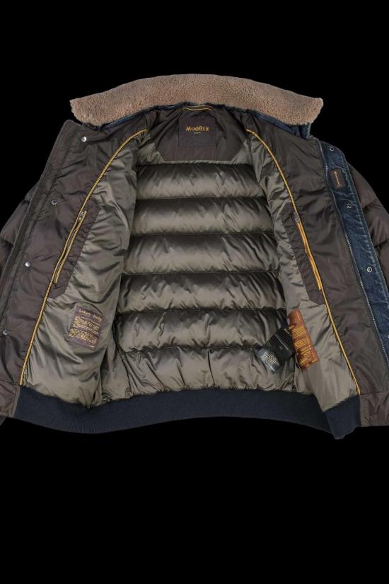  무레르 숏패딩 VIANI 104S Brown - MOORER