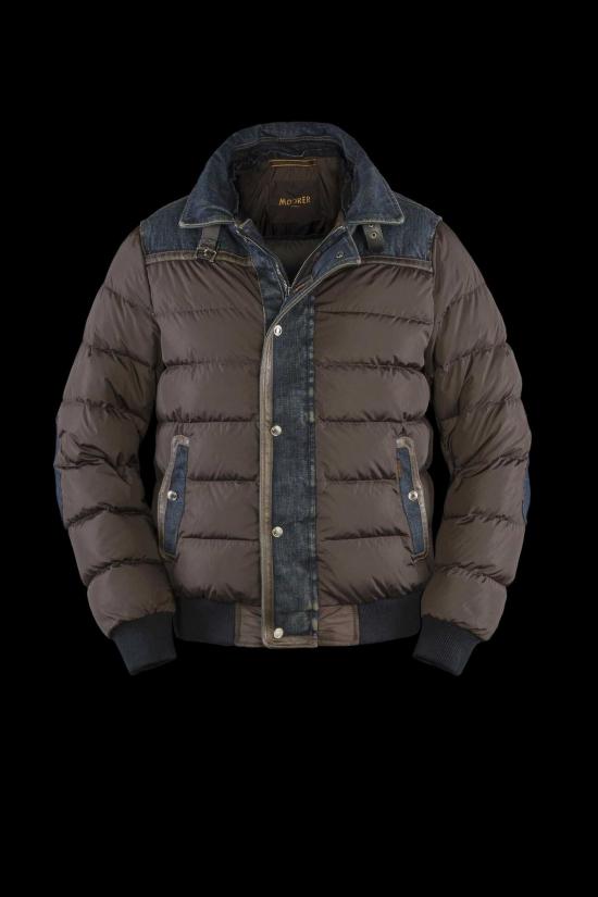  무레르 숏패딩 VIANI 104S Brown - MOORER