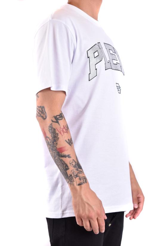  필립 플레인 반팔 티셔츠 FADC MTK7349 PJY002N01 White - PHILIPP PLEIN