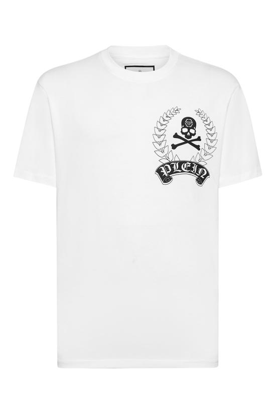  필립 플레인 반팔 티셔츠 FADC MTK7353 PJY002N01 White