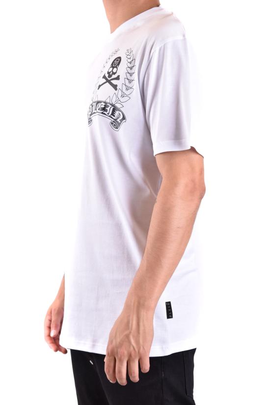  필립 플레인 반팔 티셔츠 FADC MTK7353 PJY002N01 White - PHILIPP PLEIN