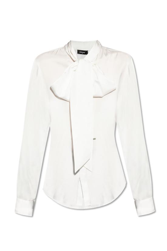 25SS 디스퀘어드2 블라우스 S75DL0893 S78302100 White