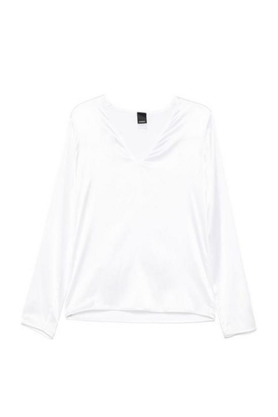 25SS 핑코 긴팔 티셔츠 104669A2JRZ05 White