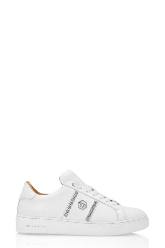 25SS 필립 플레인 스니커즈 SAES USC0732 PLE005N01 White