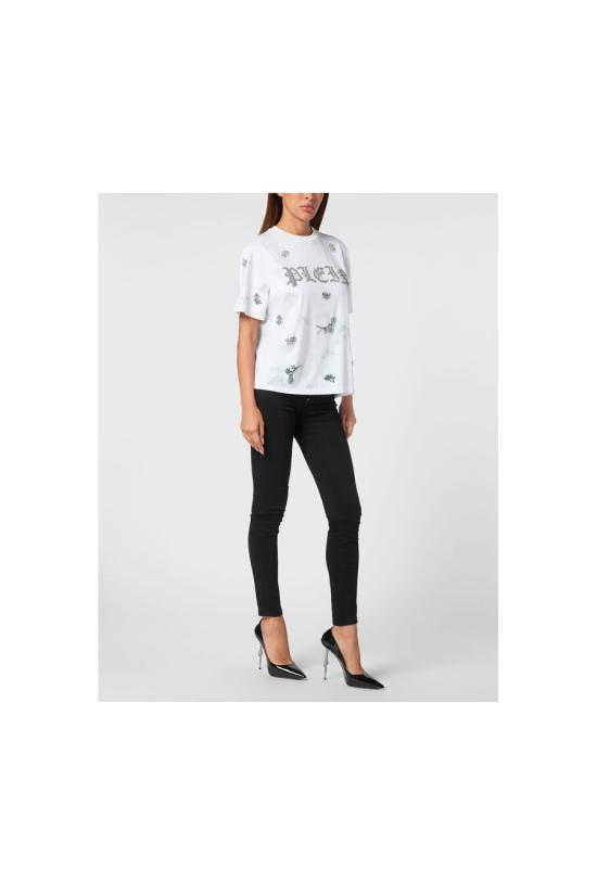  필립 플레인 반팔 티셔츠 SAEC WTK3577 PJY002N07 Multicolor - PHILIPP PLEIN