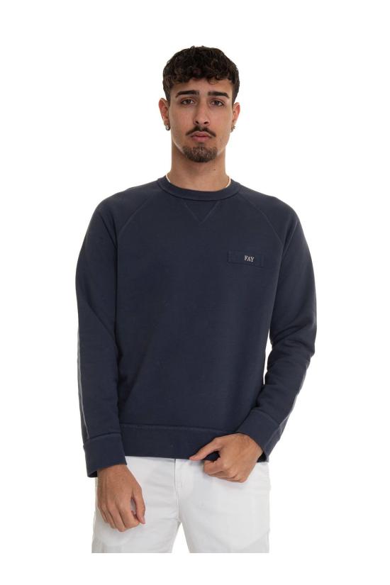  페이 스웨터 NJMB548142T Blue - FAY