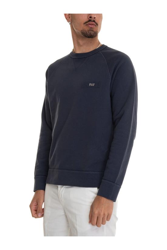  페이 스웨터 NJMB548142T Blue - FAY