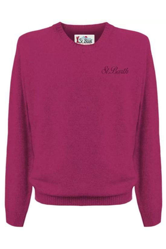  세인트바쓰 스웨터 STRETCH 76 PEONY plum